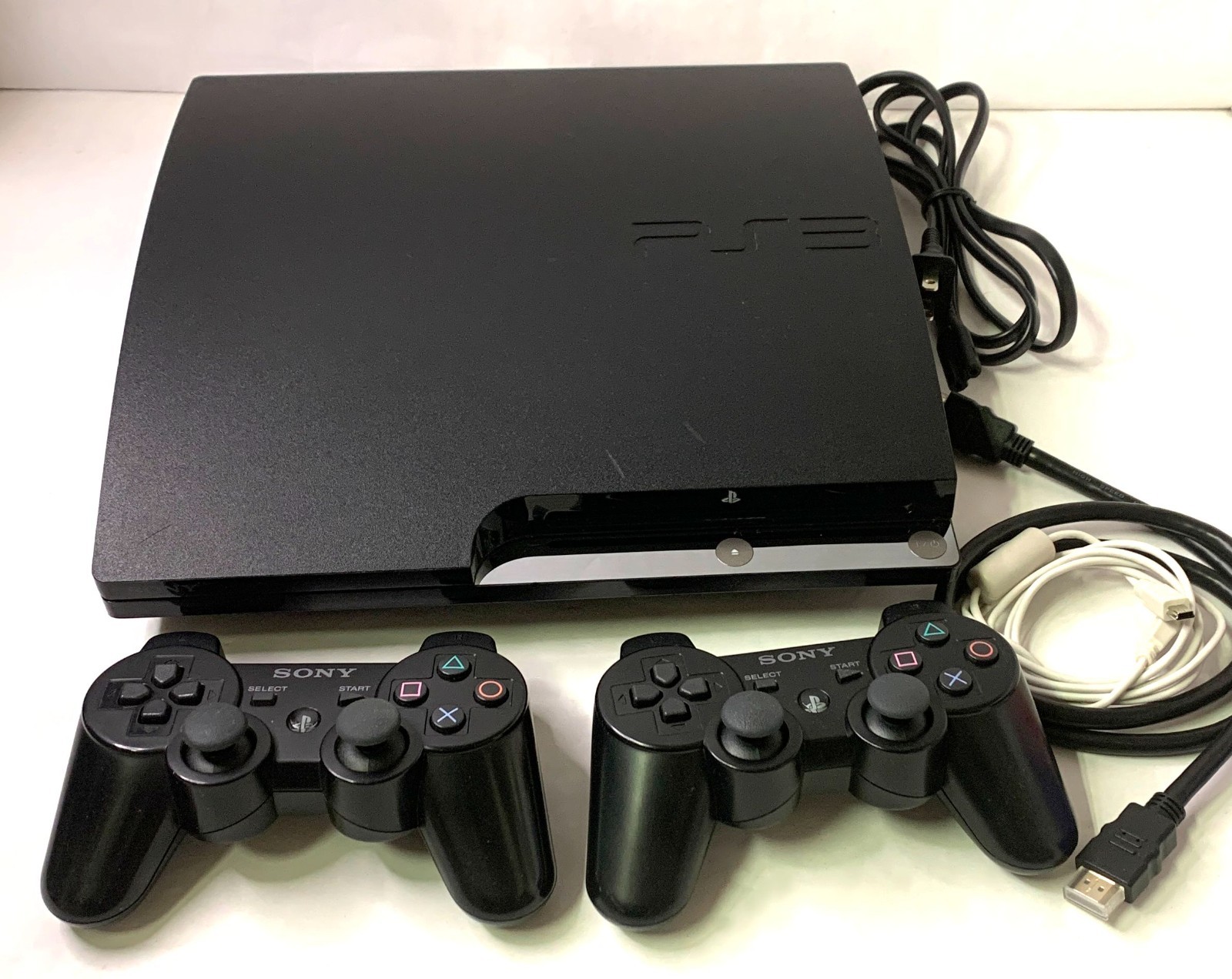 Sony PlayStation 3 Console CECH-2501A 160GB with 2 x Wireless Controller