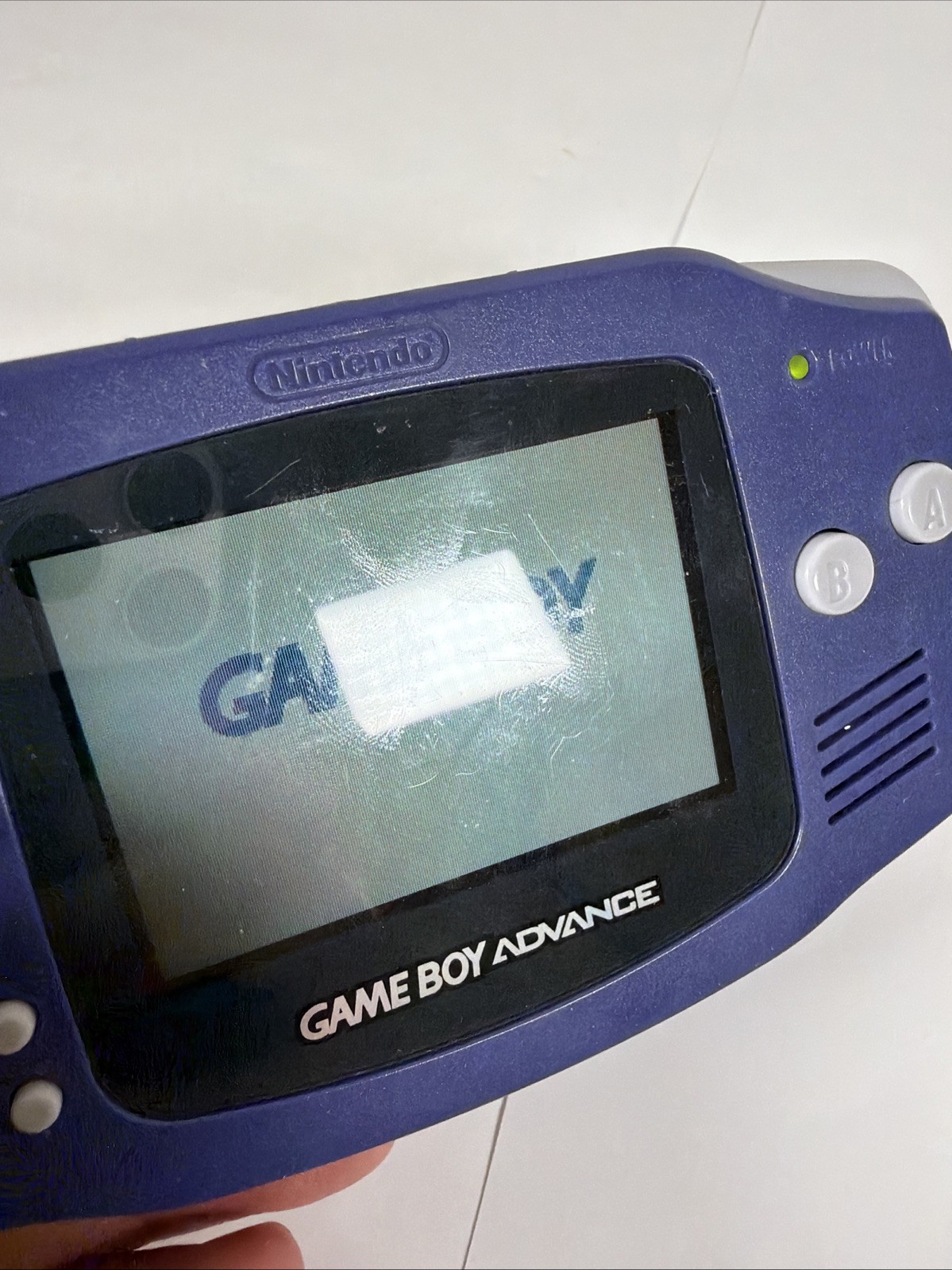 MINT Game Boy Advance Indigo – AGB-001 Nintendo Console – Tested/Working