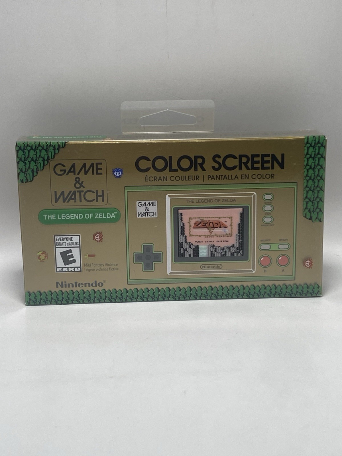 New Game & Watch The Legend of Zelda Handheld Game Console Multi-Colored