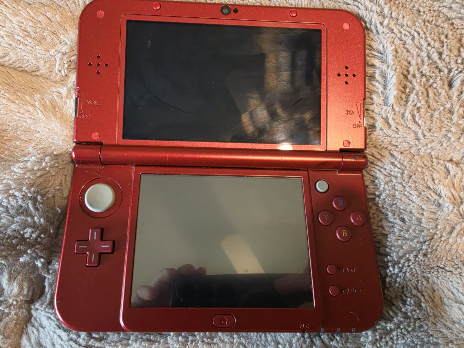 Nintendo New 3DS LL Red NTSC-J Japan Wi-Fi 4GB Handheld System 2014