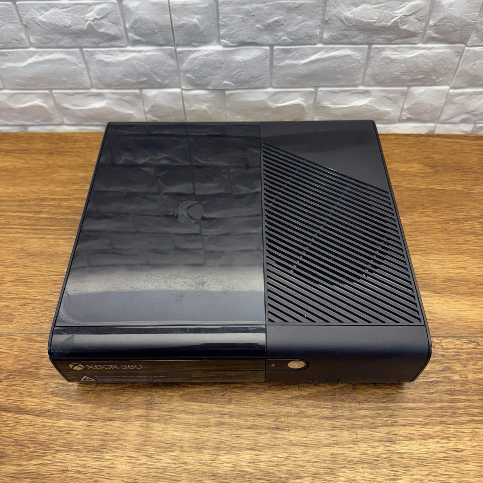 Microsoft Xbox 360 E Console Only Model 1538 Black System Tested & Working