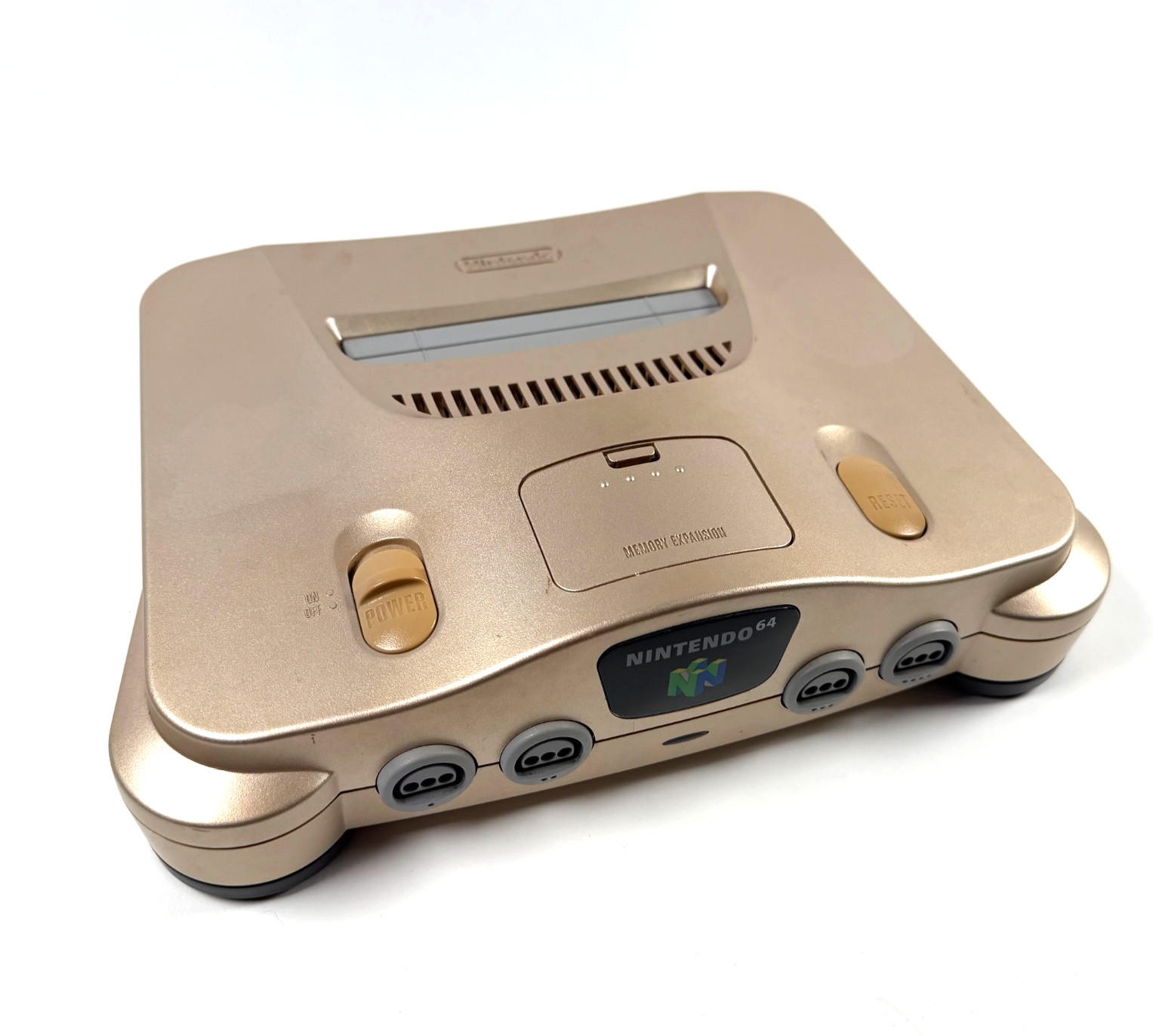 Nintendo 64 Gold Console Only, Limited Toys R Us Edition, Tested Region Free