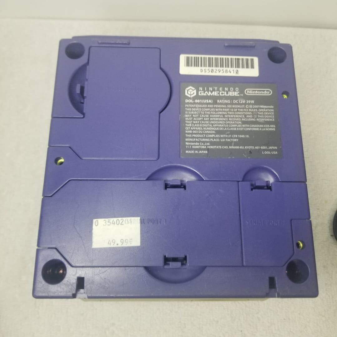 Nintendo GameCube Bundle / Model DOL-001 Indigo + 2 controllers + 5 games