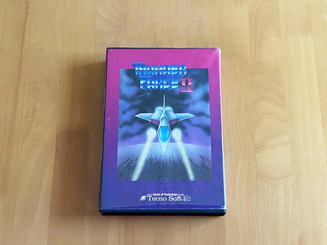 Thunder Force II X68000 5 inch 2HD floppy disks 2 pieces