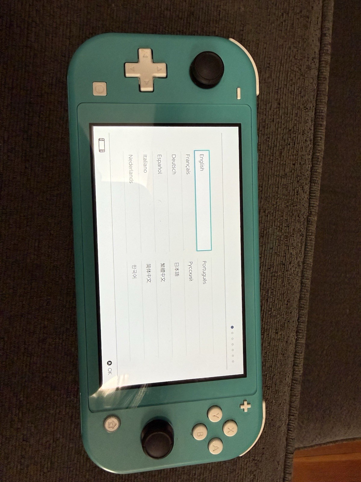 Nintendo Switch Lite Turquoise Handheld Console 32GB 720p Wi‑Fi USB‑C