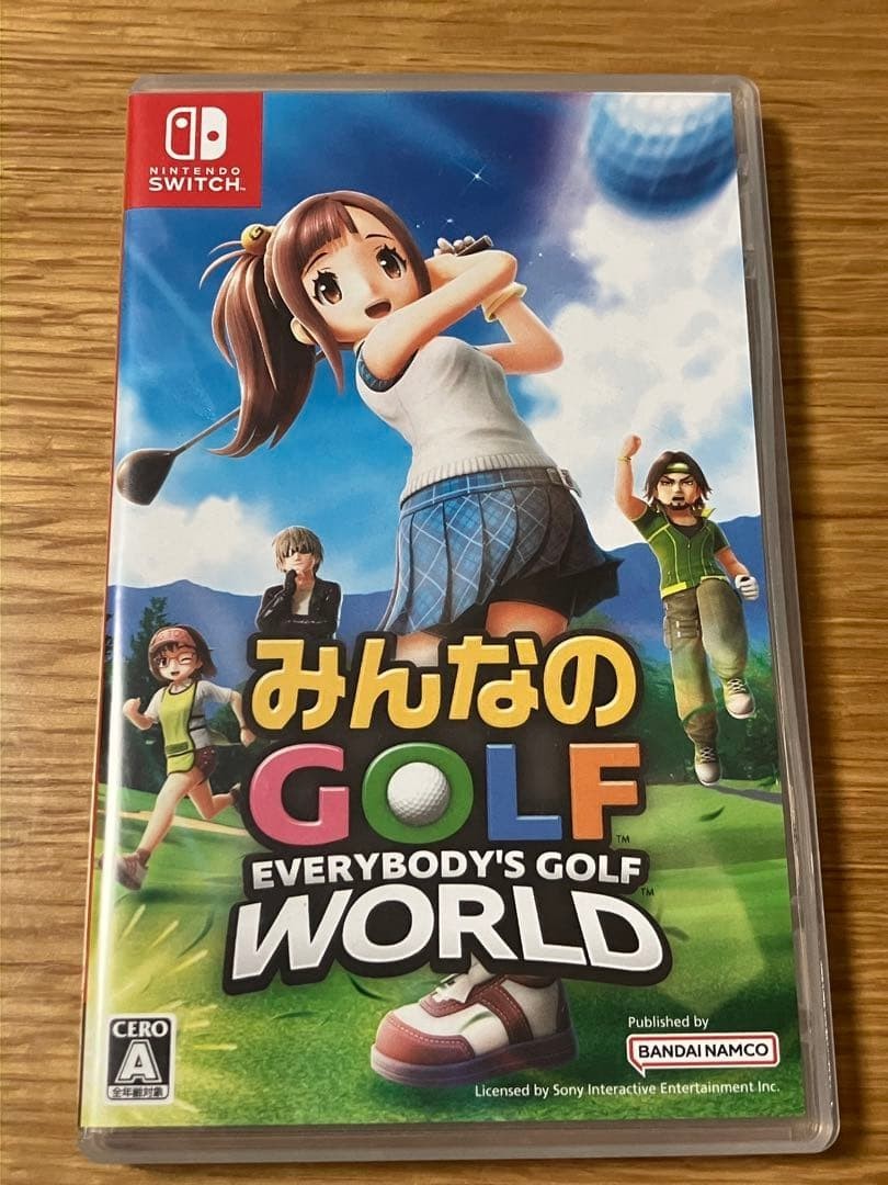 Everybody Golf Hot Shots Nintendo Switch Multi Language 2025 Japan