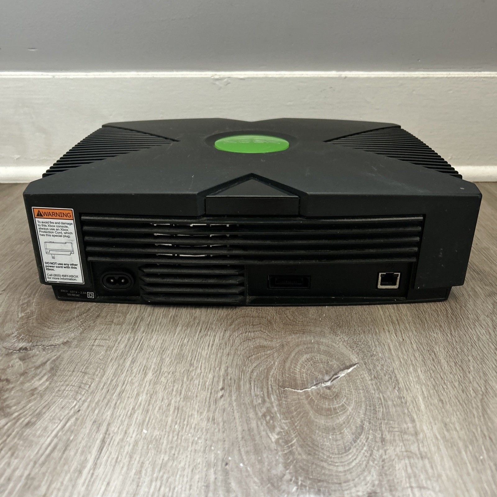 Microsoft Xbox Original 2003 Video Game Console Bad Disc Drive For Parts READ