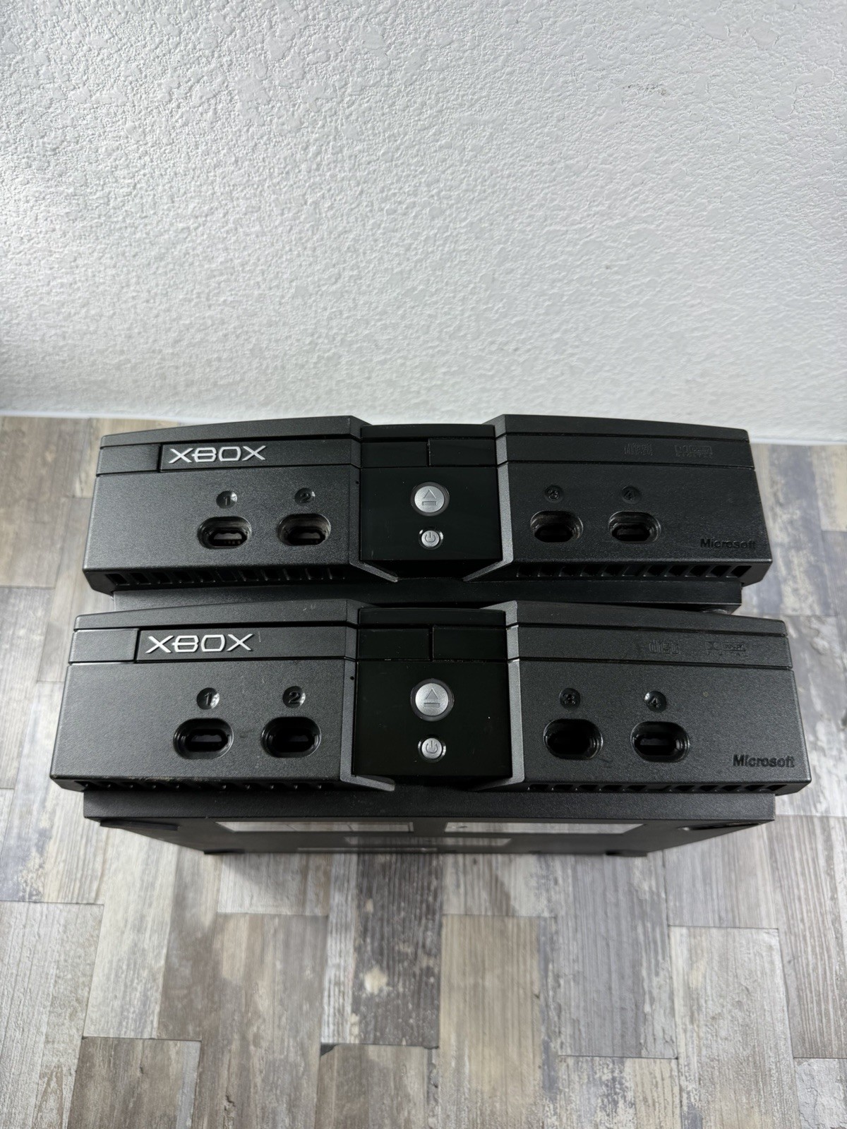 2 Original Microsoft Xbox Consoles For Parts Or Repair