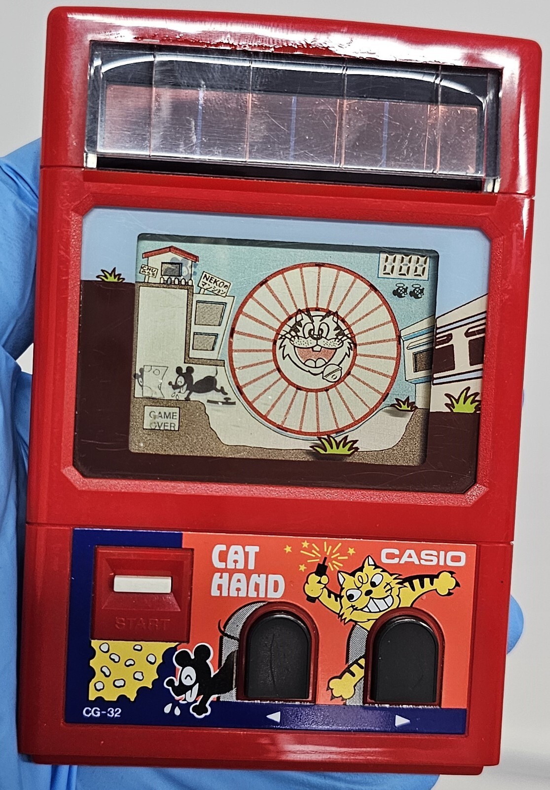 Casio Solar Cat Hunt CG-32 LCD Laptop
