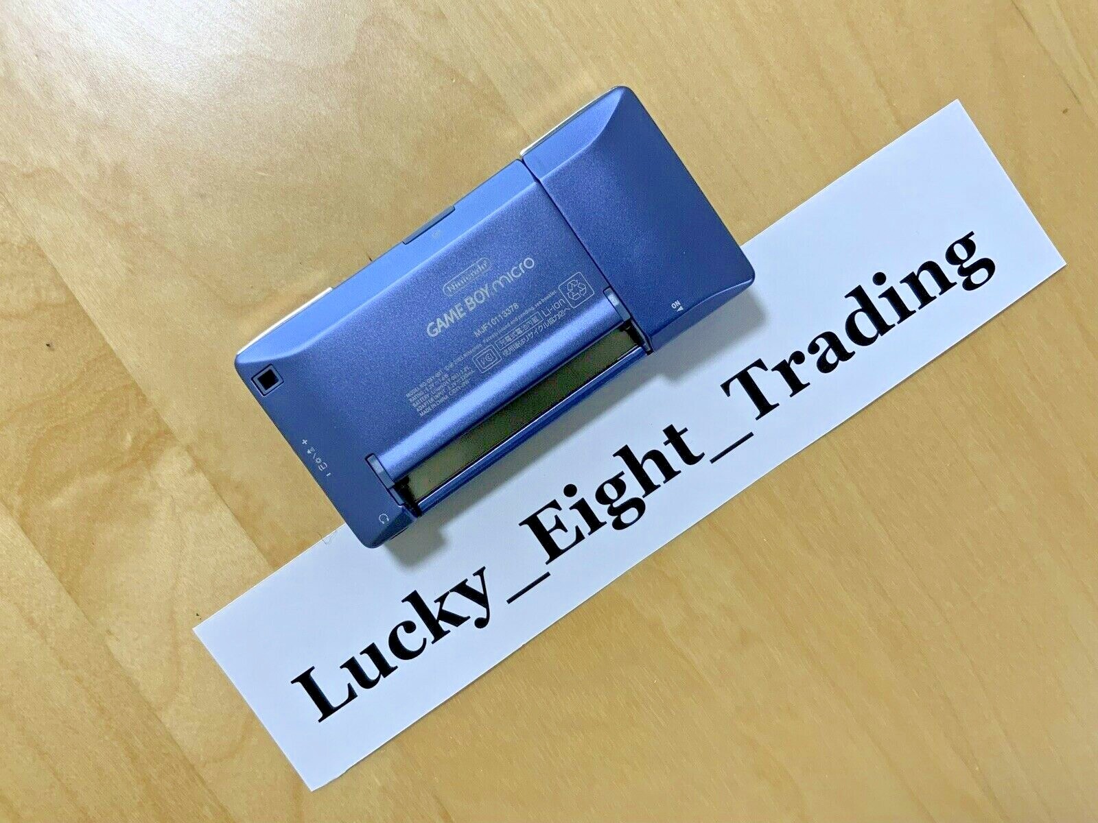 Nintendo Gameboy Micro Blue Console only [H]