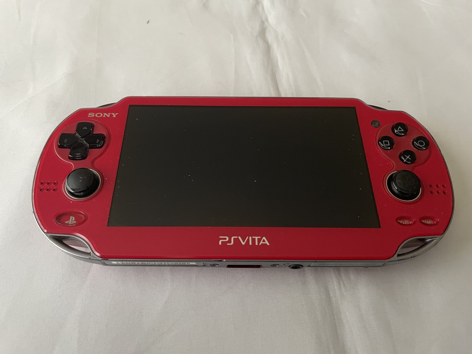 SONY Playstation PS Vita Wi-Fi PCH-1000 Console Charger Box Cosmic Red #050 z#94