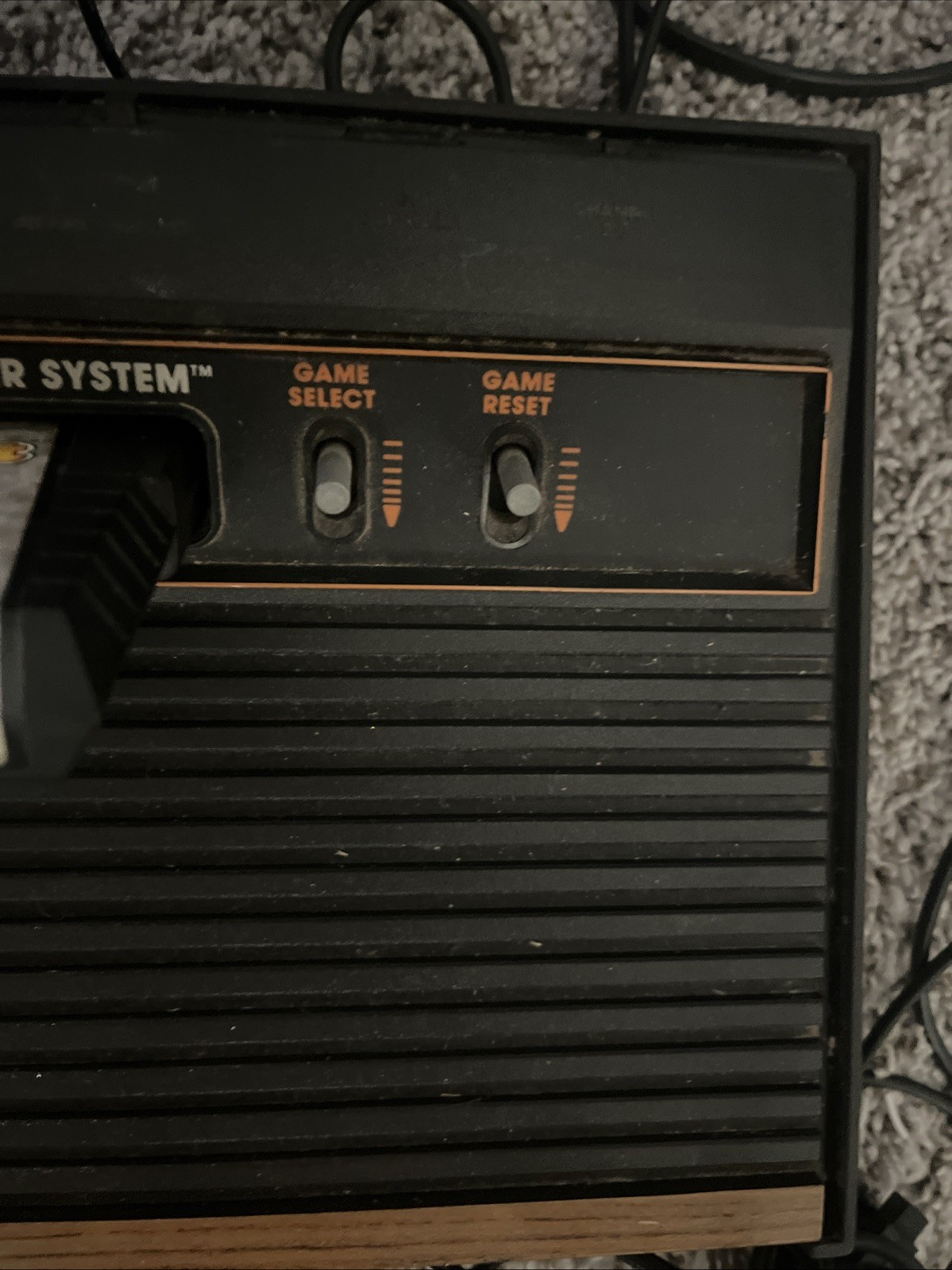 Atari 2600 Woodgrain Console With Extras Read Description