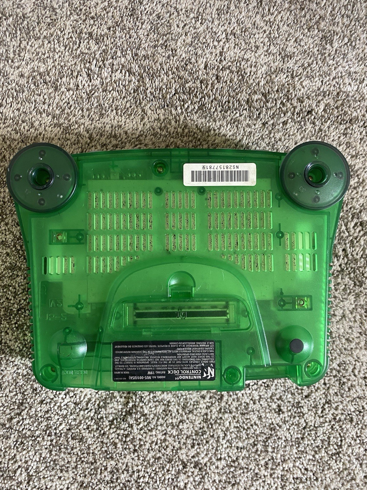 Funtastic Nintendo 64 Console Only Jungle Green