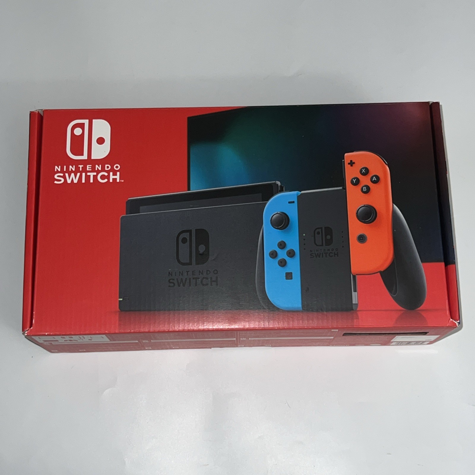 Nintendo Switch 32GB Handheld Console – Neon Red/Neon Blue | Adult Owned | WORKS