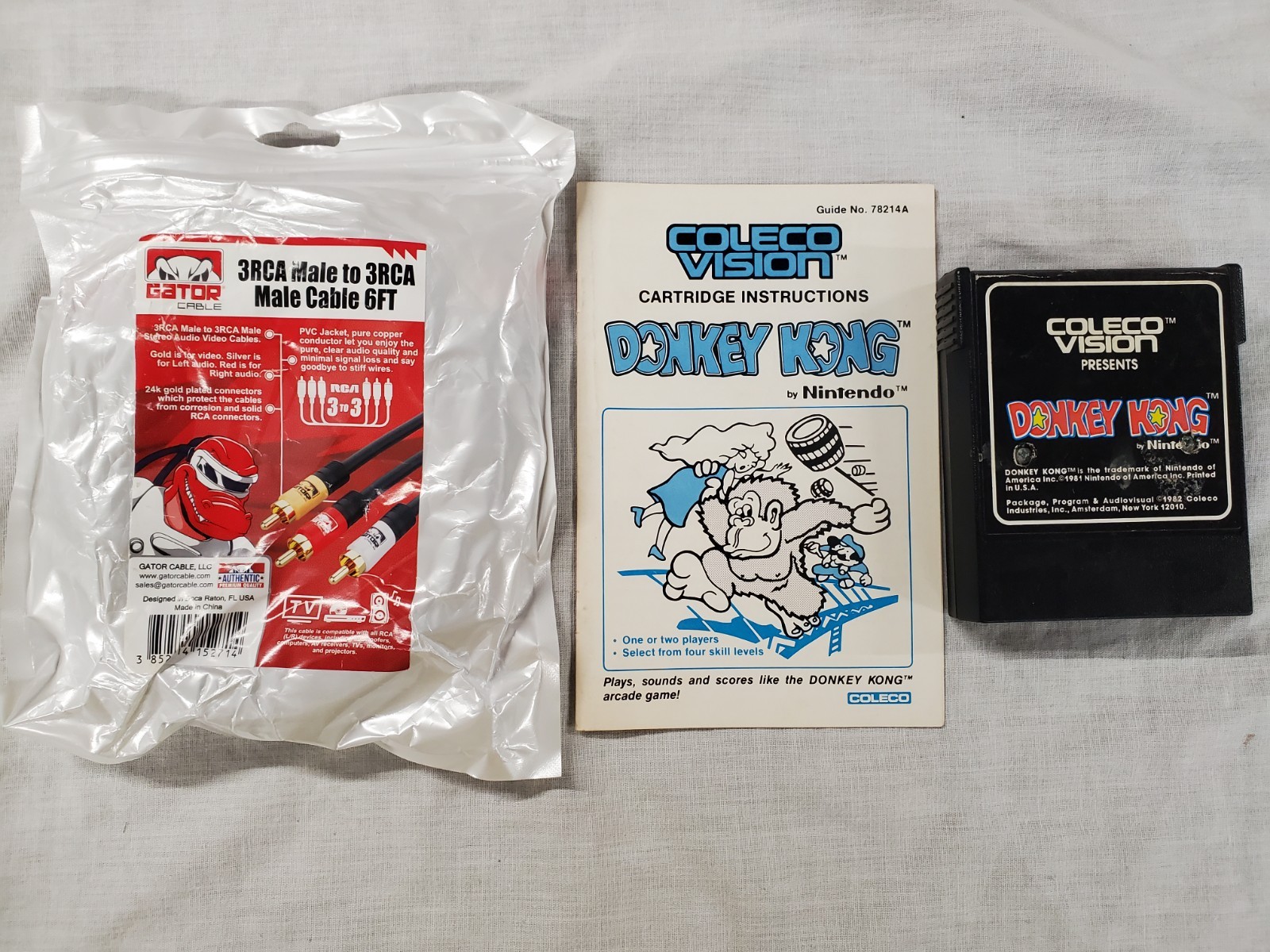 ColecoVision Fully Modernized AV Composite Mod, ReCapped, Fast Boot, READ DESC.