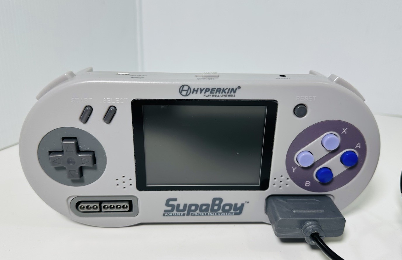 Hyperkin SupaBoy Portable Pocket SNES Console Controller And Games
