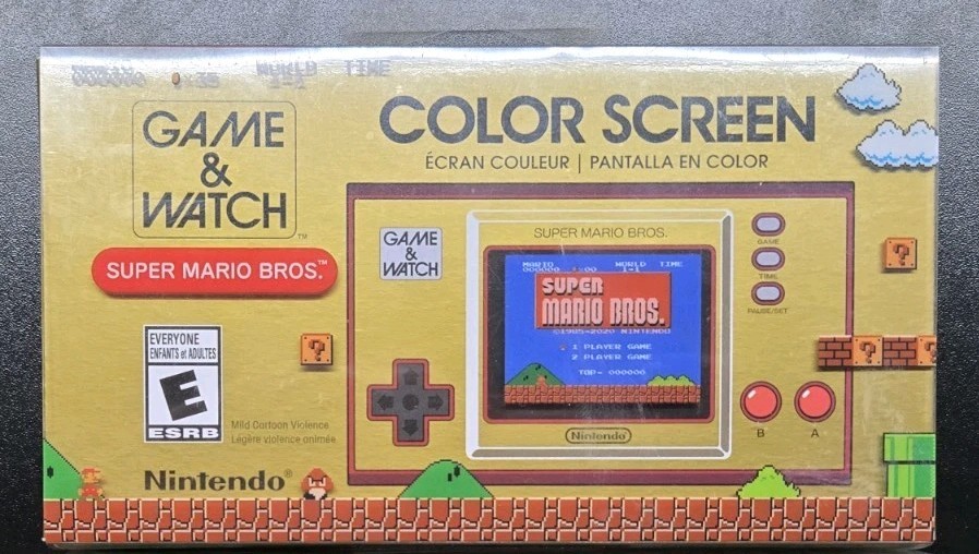 Unopened Nintendo Game & Watch: Super Mario Bros. Handheld Console