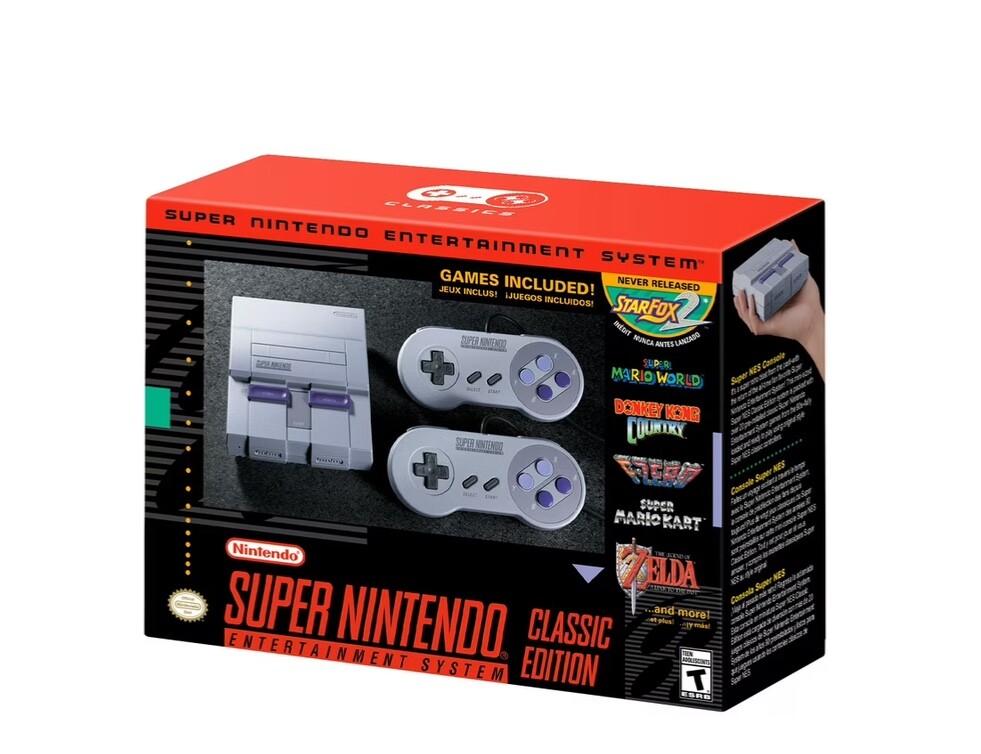 Nintendo Super NES Mini Classic Edition Control Deck – Gray