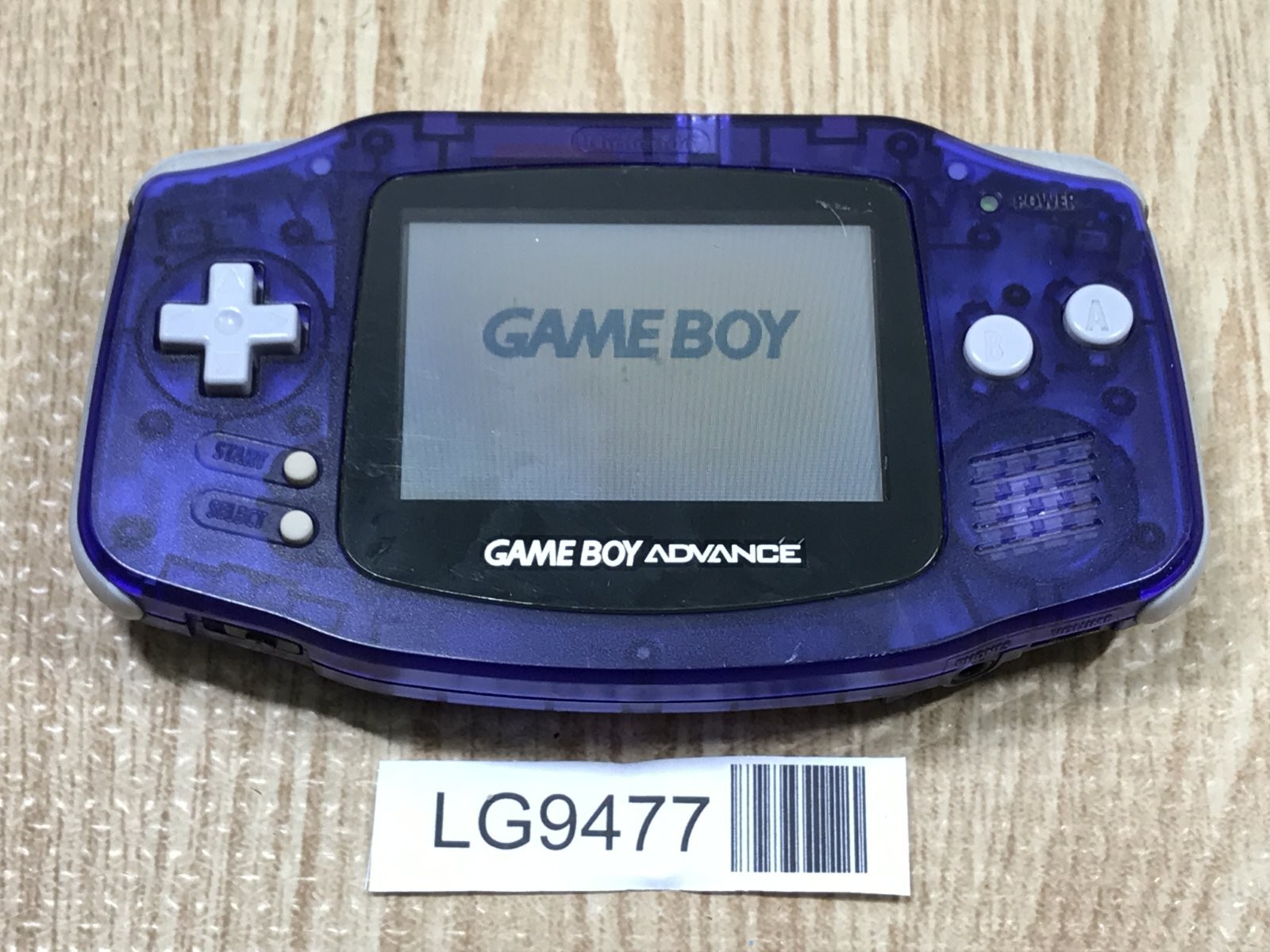 GameBoy Advance Midnight Blue Console Nintendo Japan – With Defects LG9477