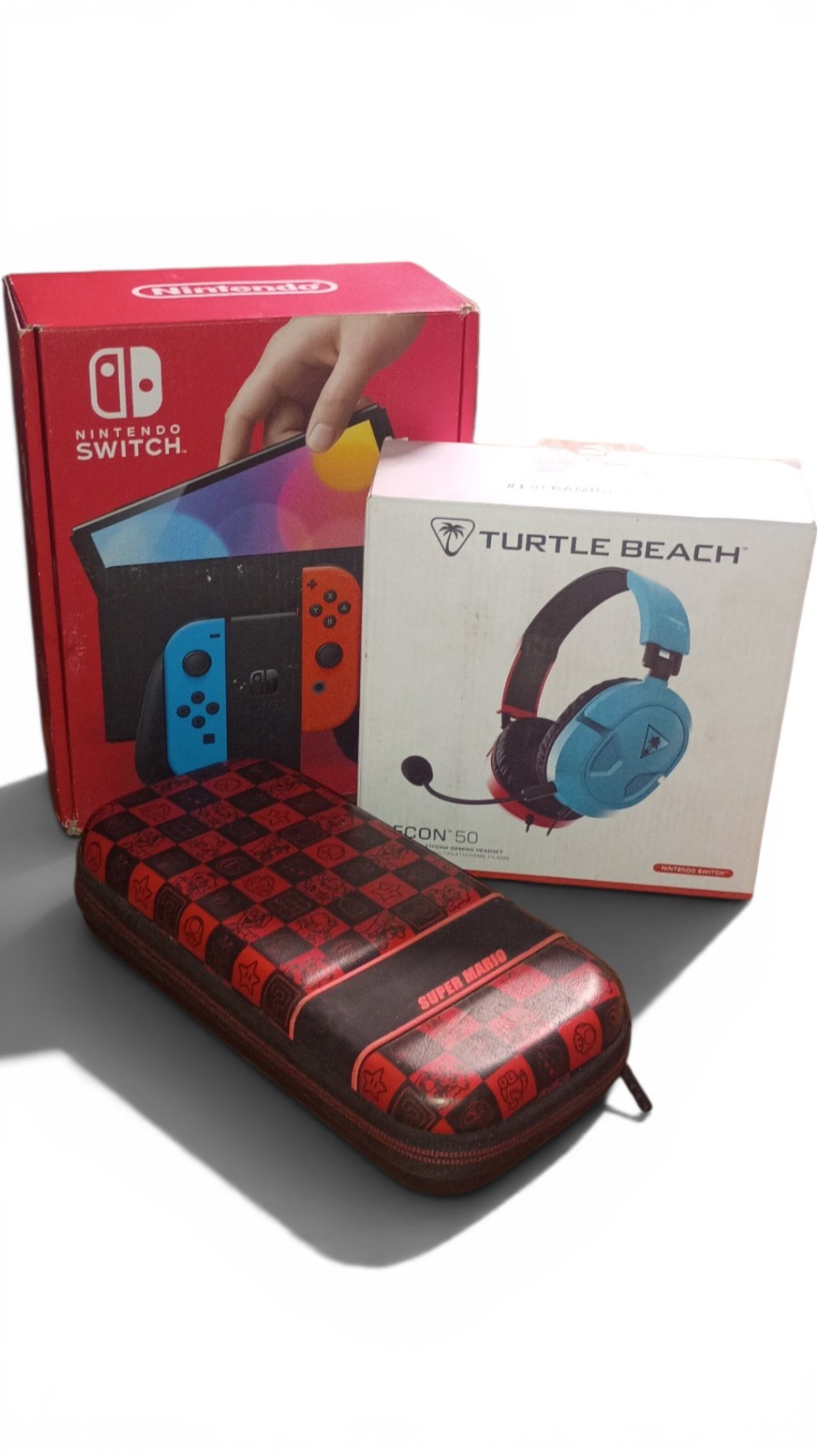 NINTENDO SWITCH OLED ~ ALL NEW COMPLETE GIFT SET