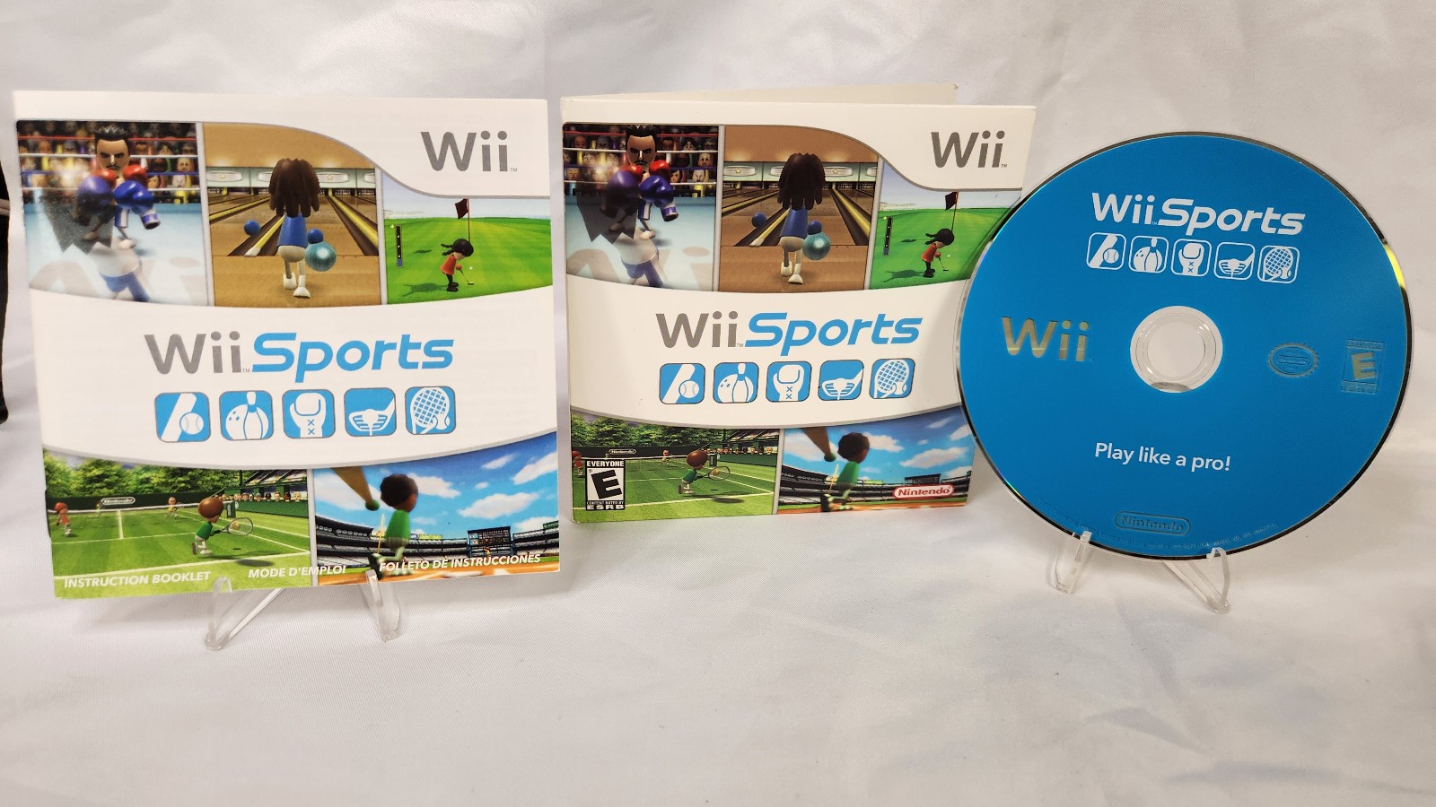 Nintendo Wii Sports White Home Console CIB, Complete Tested and Working
