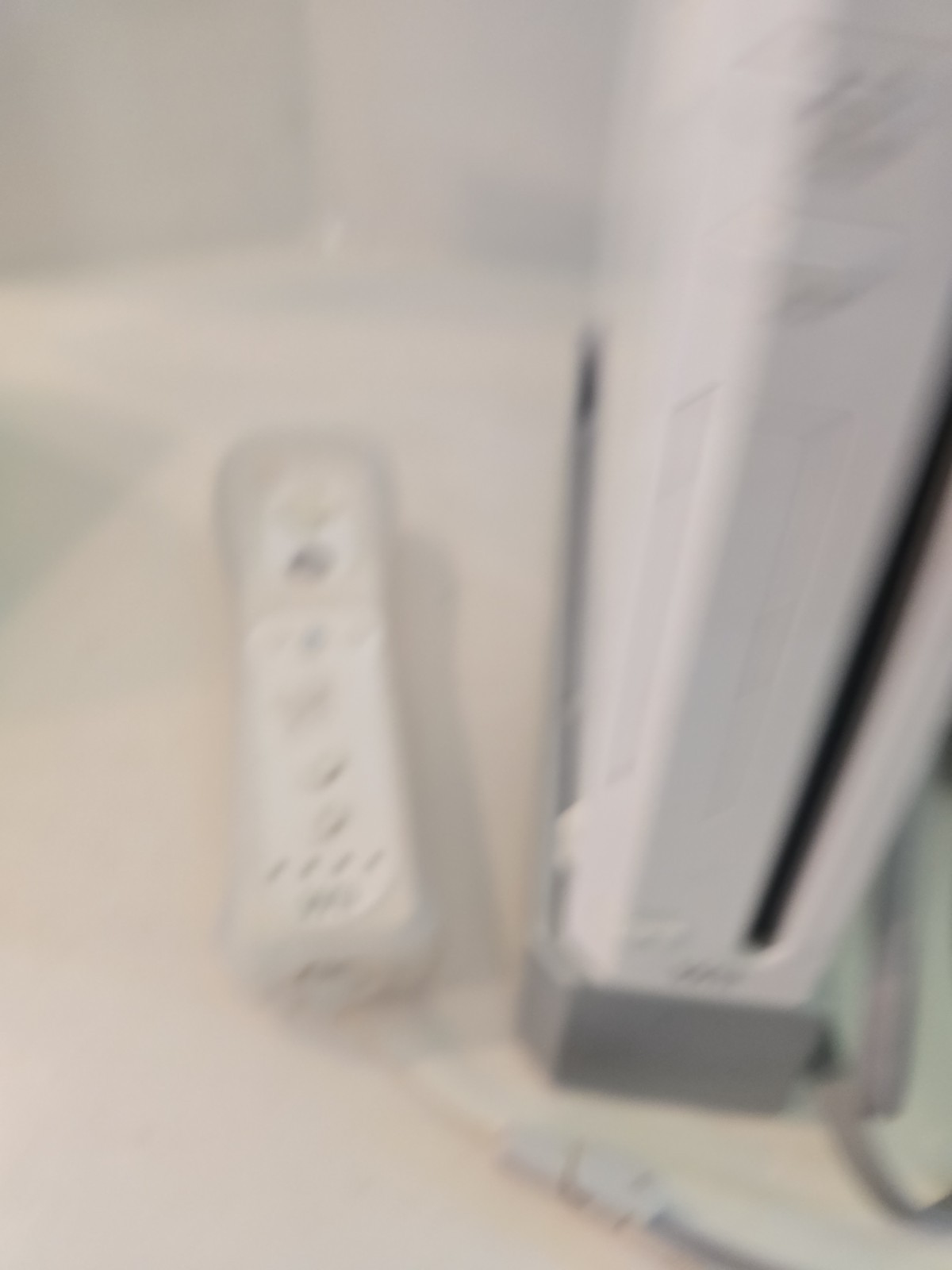 Nintendo Wii Console With System 1 Controllers And Sensor Power Cords