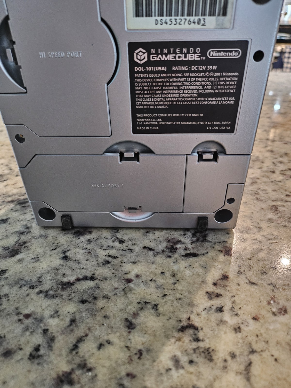Nintendo GameCube Platinum Console Bundle With Crash Nitro Kart Great Condition
