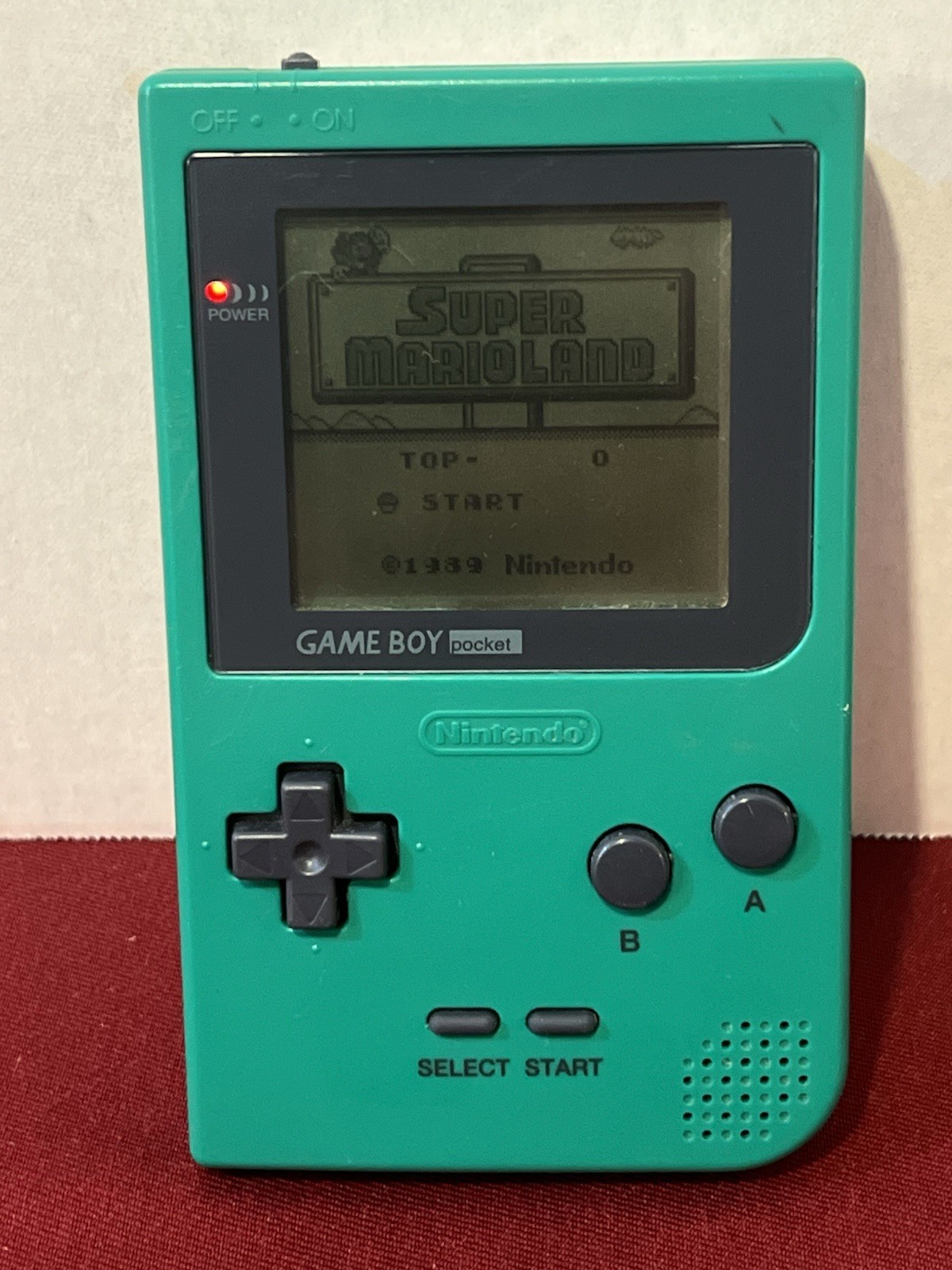 1989-1996 Nintendo Game Boy Pocket MGB-001 Handheld Teal Green – Tested
