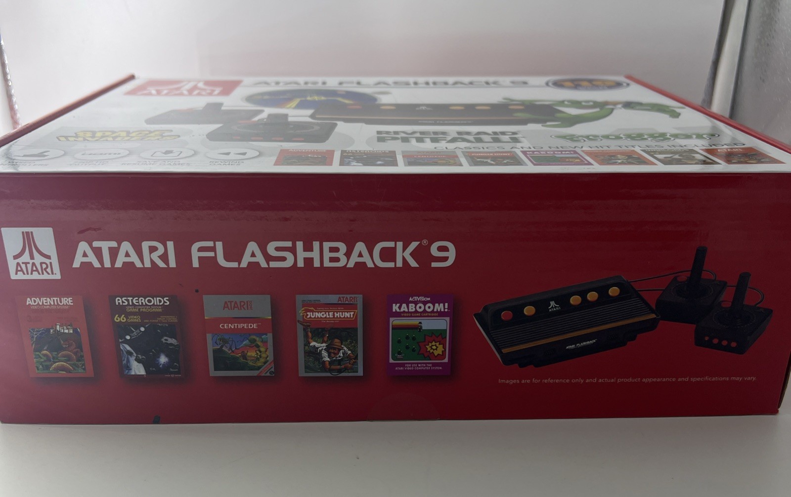 Atari Flashback 9 HDMI Retro Console 110 Games 2 controllers Open Box