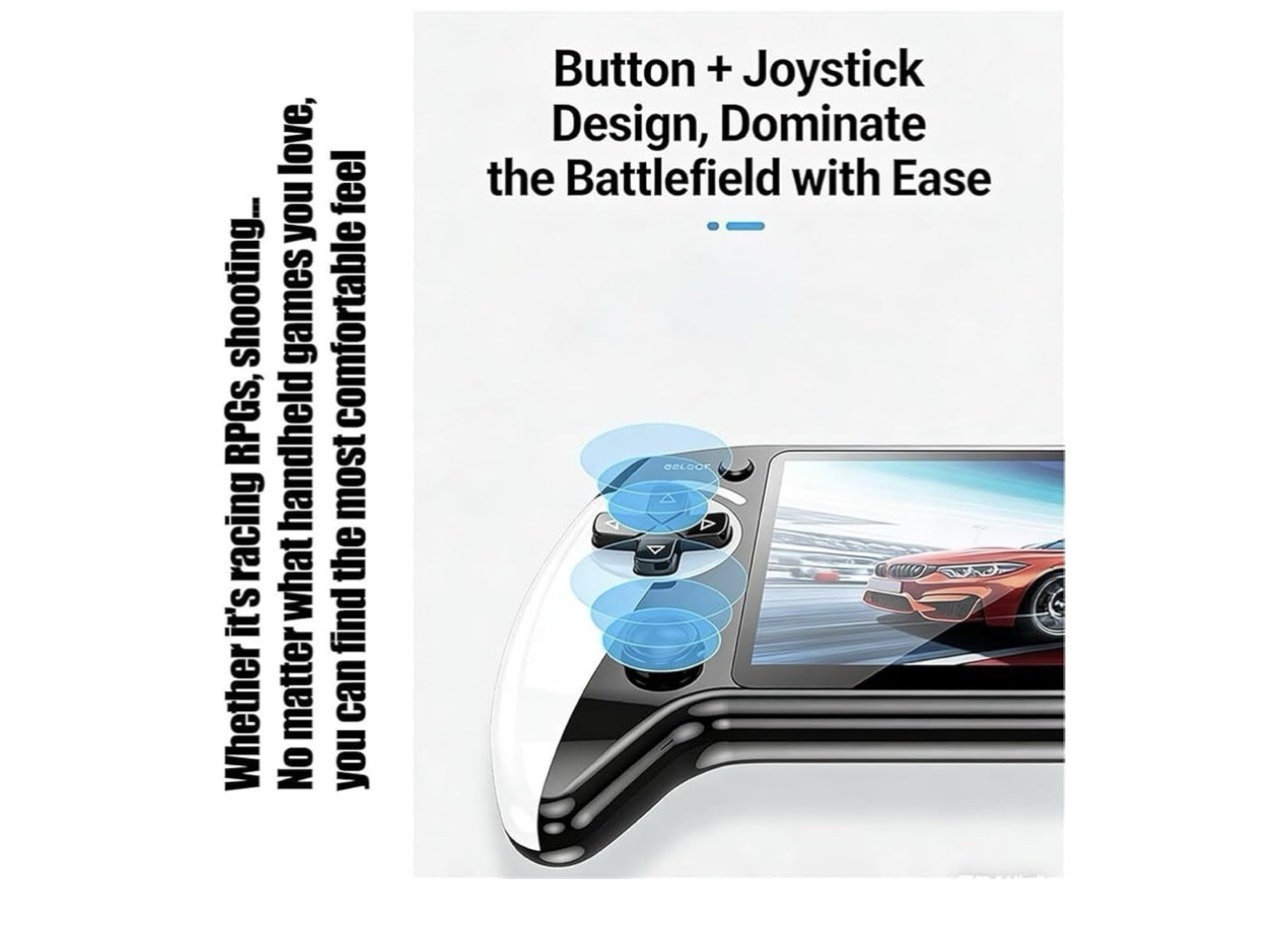 X9 Handheld Game Console 5.5″ Screen Black/White USB-C Wi-Fi 720p Region Free