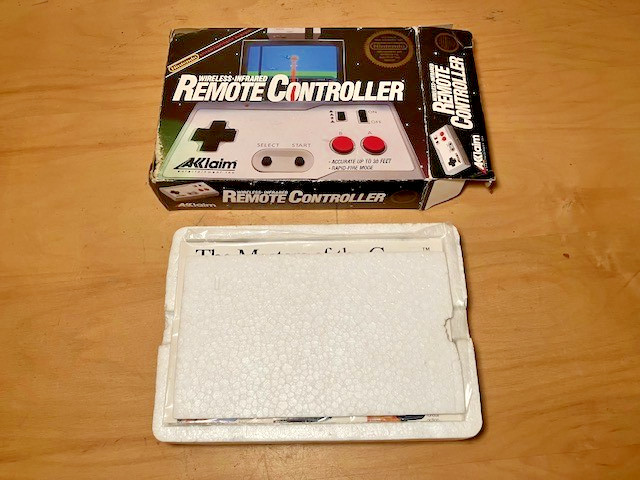 Acclaim wireless infrared controller Nintendo NES etc.