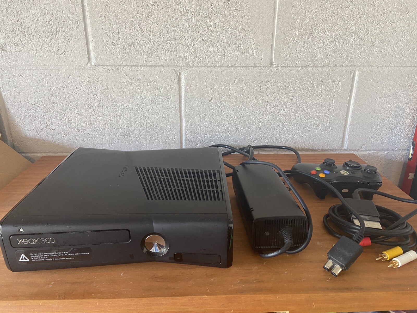 Microsoft XBox 360 System BLACK Video Game Console Wireless Bundle 360