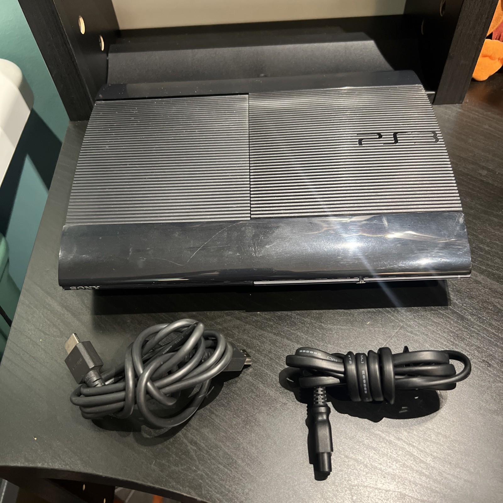 Sony PlayStation 3 – Super Slim Launch Edition 12GB Video Game Console Charcoal