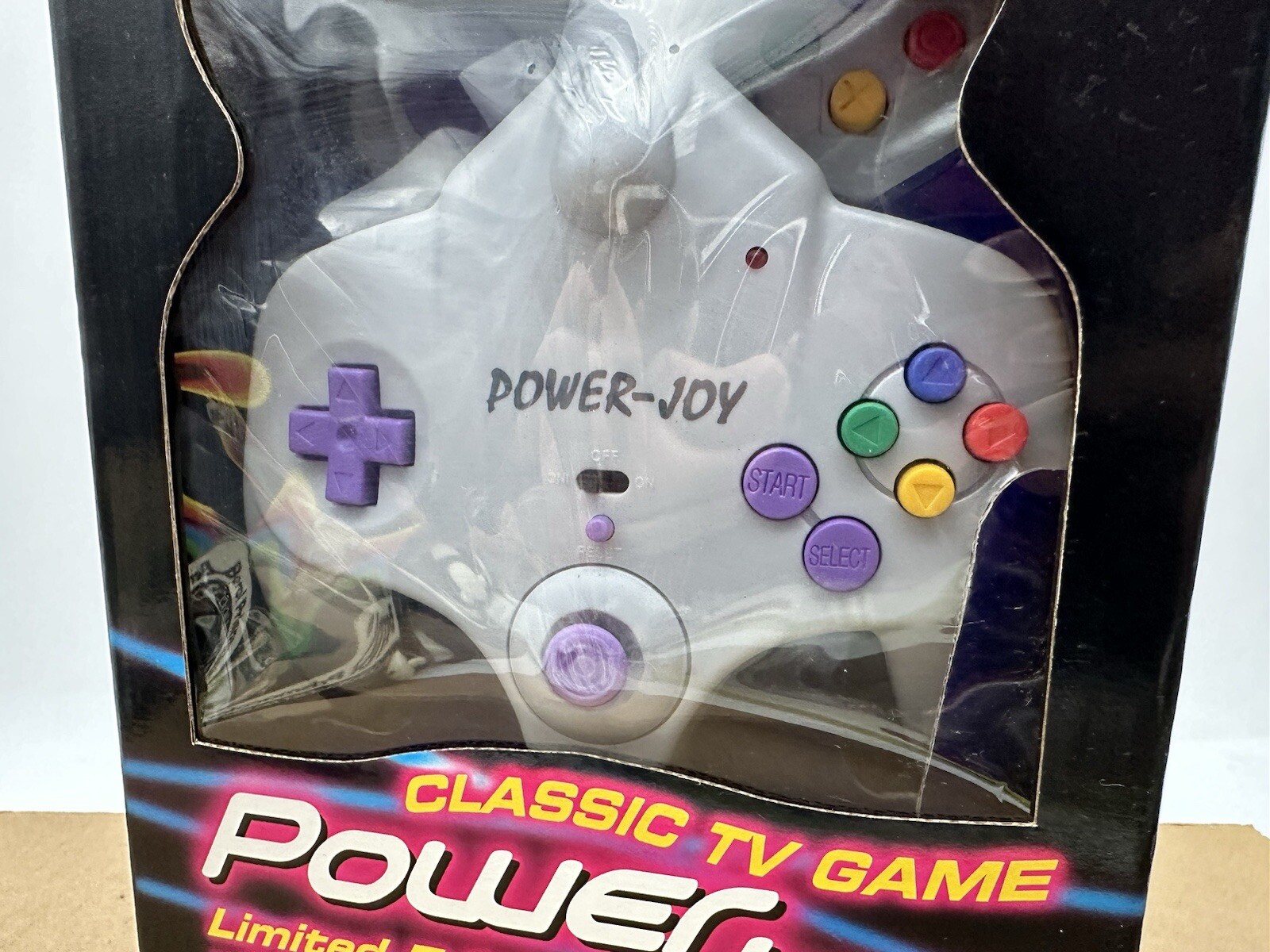 Power Joy Game Plug & Play 2 Controllers / Cartridge TV Gam -Sealed Rare!! New