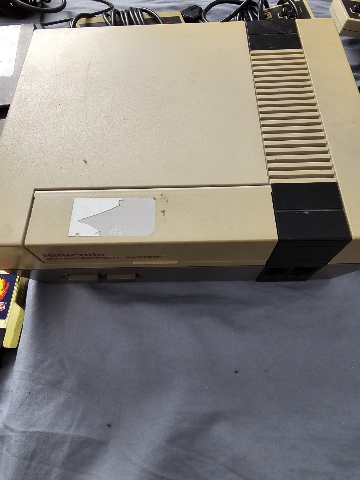 Nintendo NES Console Bundle 5 Games Not Tested