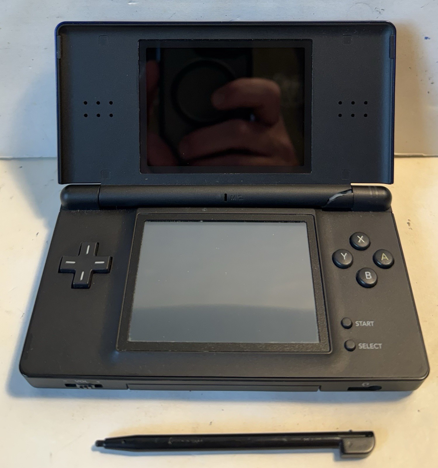 Nintendo DS Lite System Cobalt Blue Black Complete In Box CIB W Case Tested Read