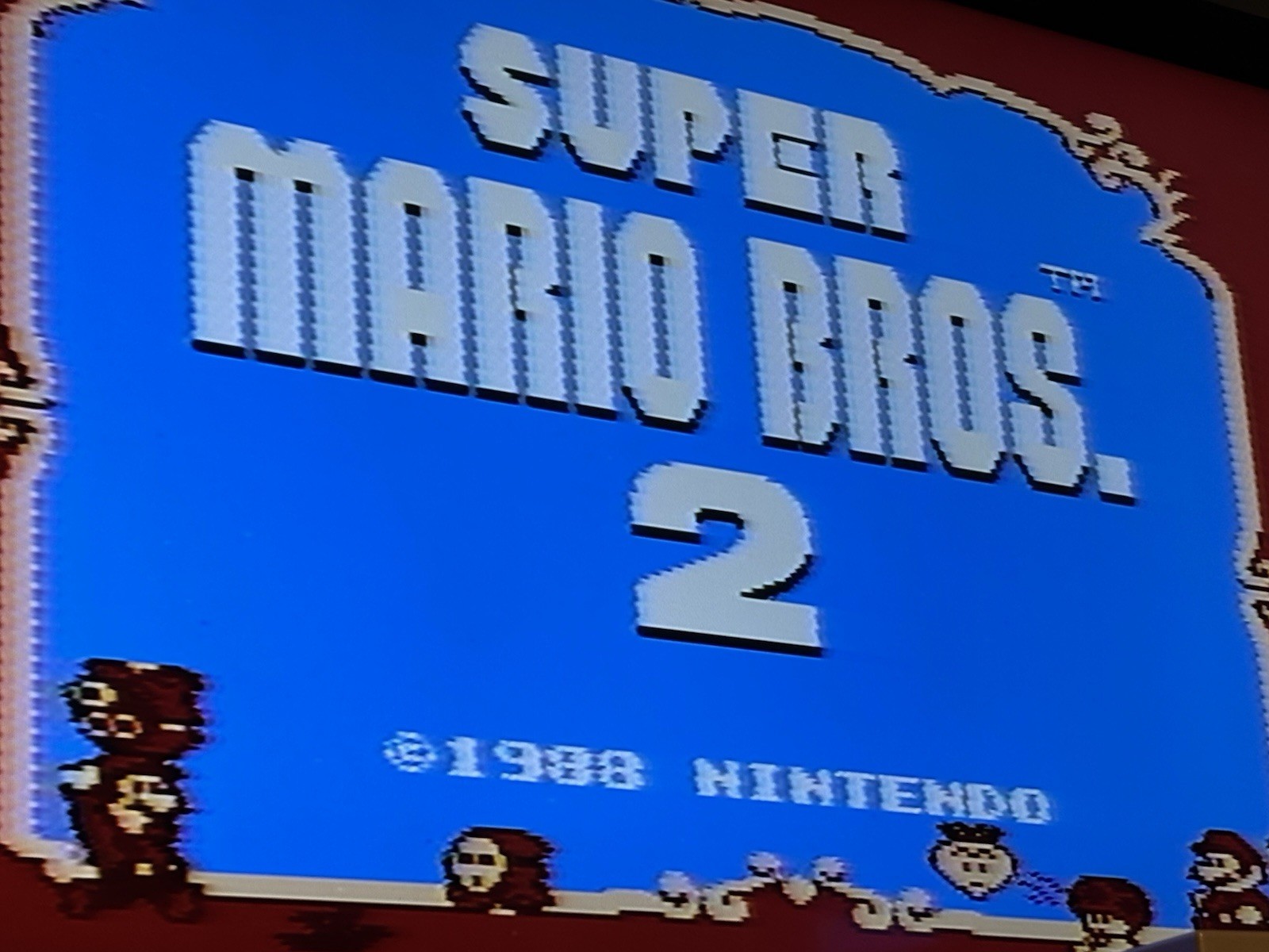 Original Nintendo NES Console W/ 2 Controllers, Zapper, 4 Games, Cords, Tested