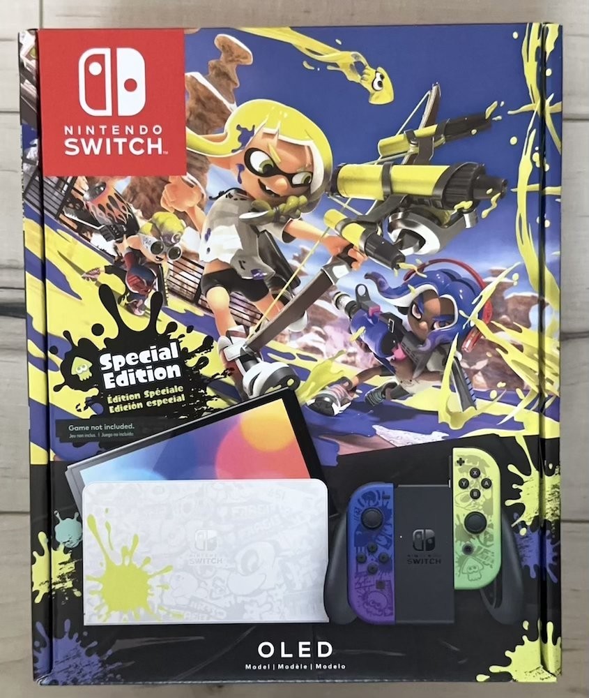 Nintendo Switch OLED Splatoon 3 Edition US Console – Brand New