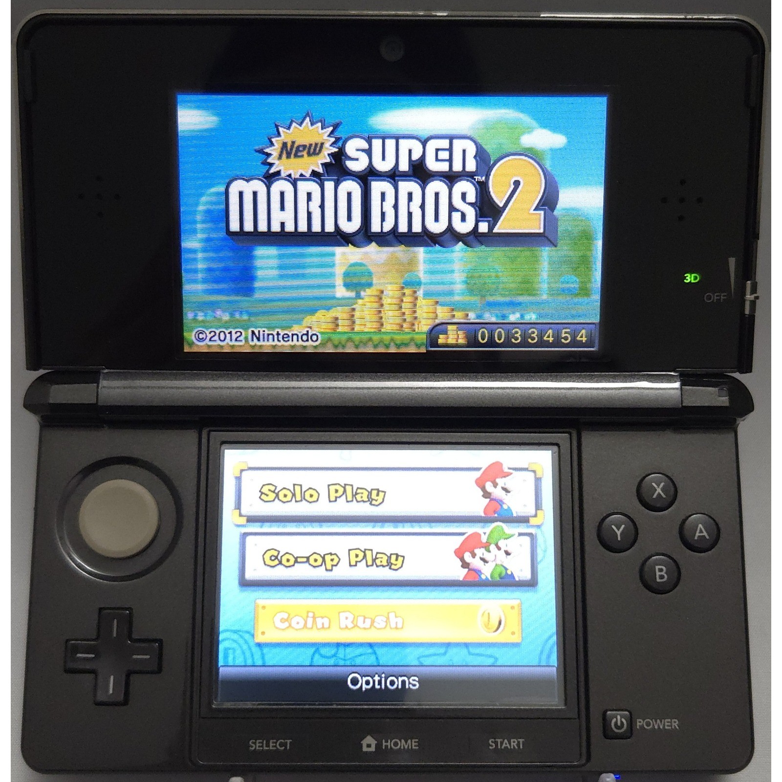 Cosmo Black Nintendo 3DS Bundle – Charger, Stylus, 32GB SD – Tested + Cleaned