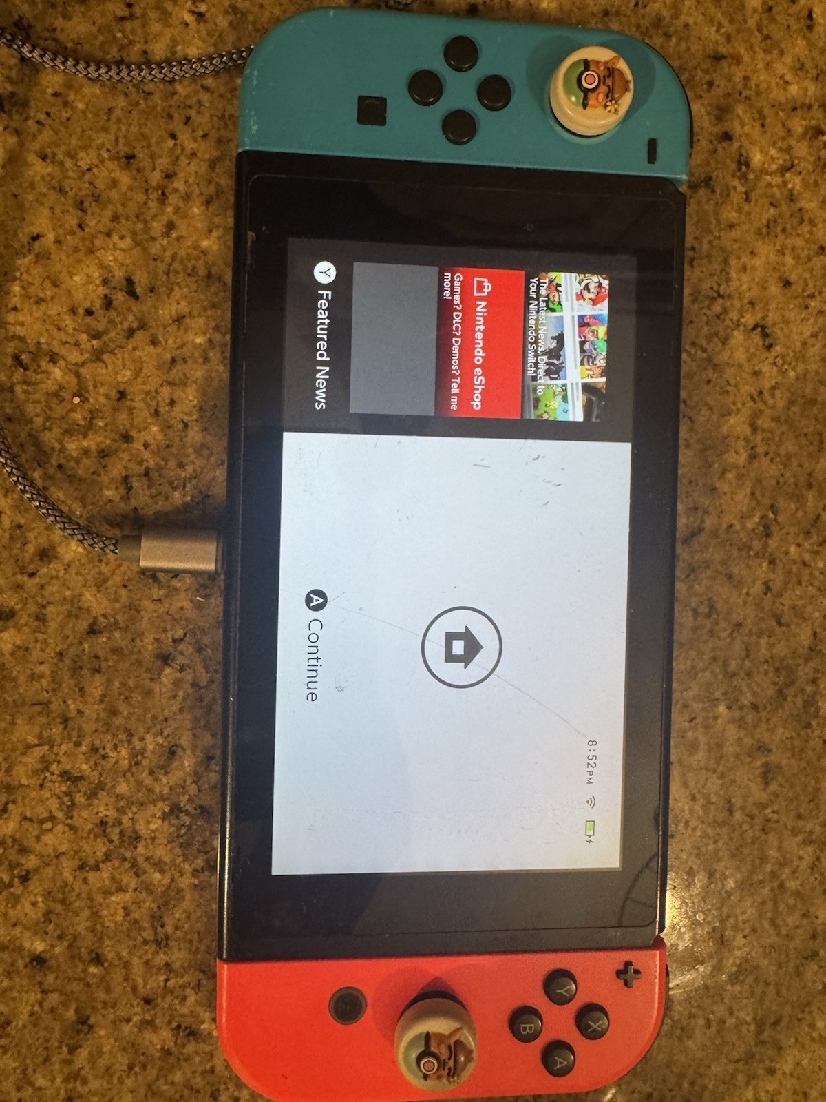 Nintendo Switch (No Dock or Charger) No Tested
