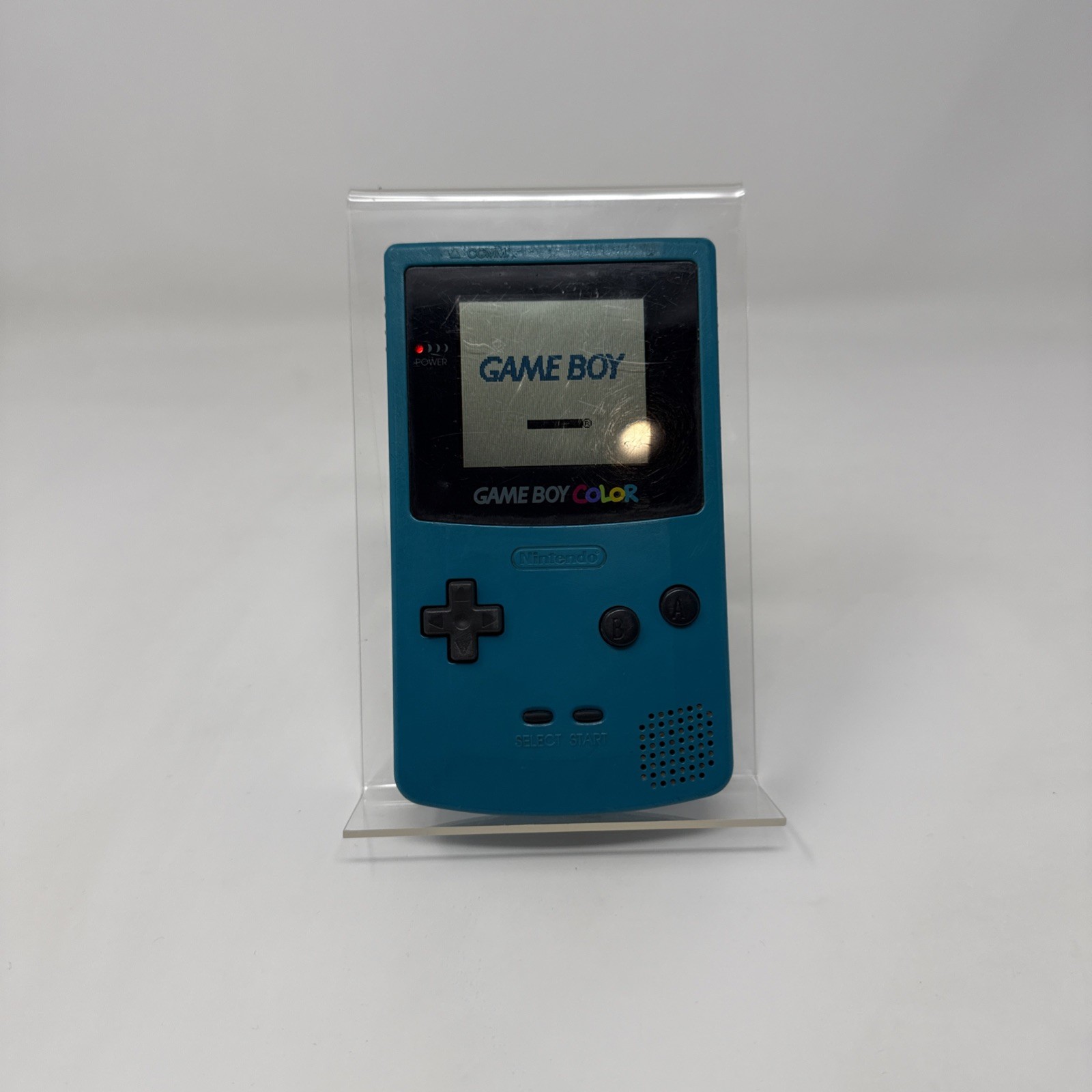 Nintendo Game Boy Color Handheld Game Console – Teal/ Tested/Authentic