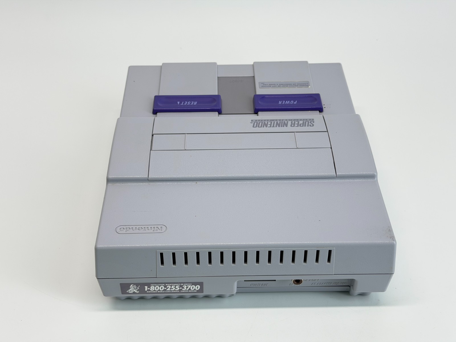 Super Nintendo System Bundle w/Zelda A Link to the Past & Controller *TESTED*