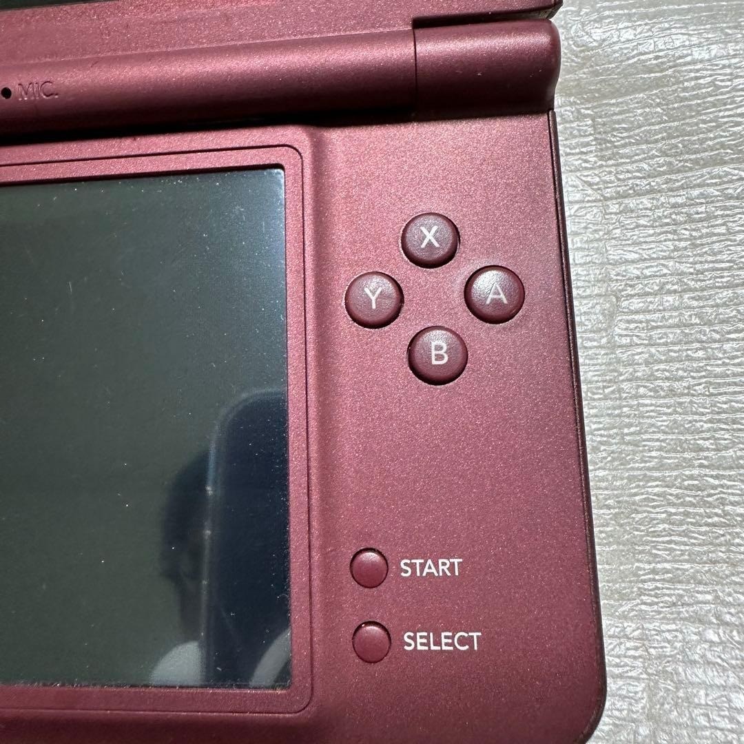Nintendo DSi LL Wine Red Console Boxed Complete Tested Working 6587