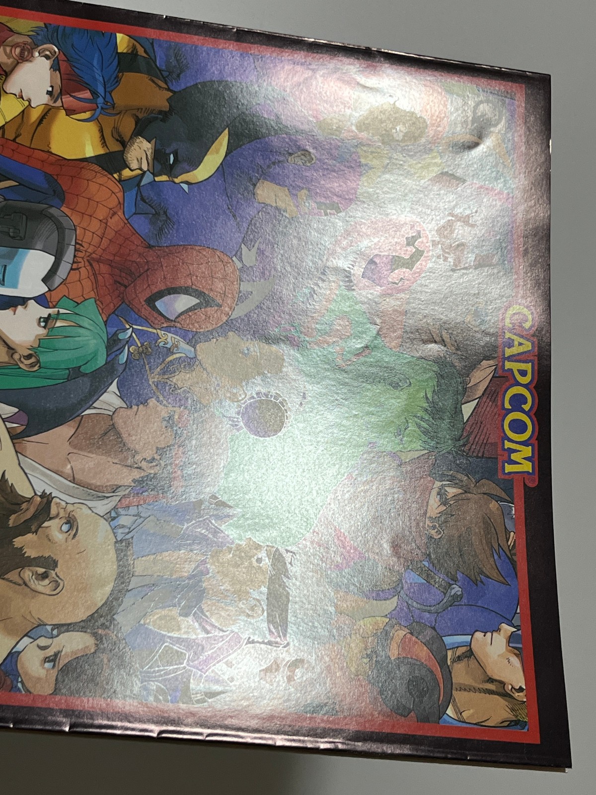 Marvel vs. Capcom CPS2 Original Arcade Flyer Japan