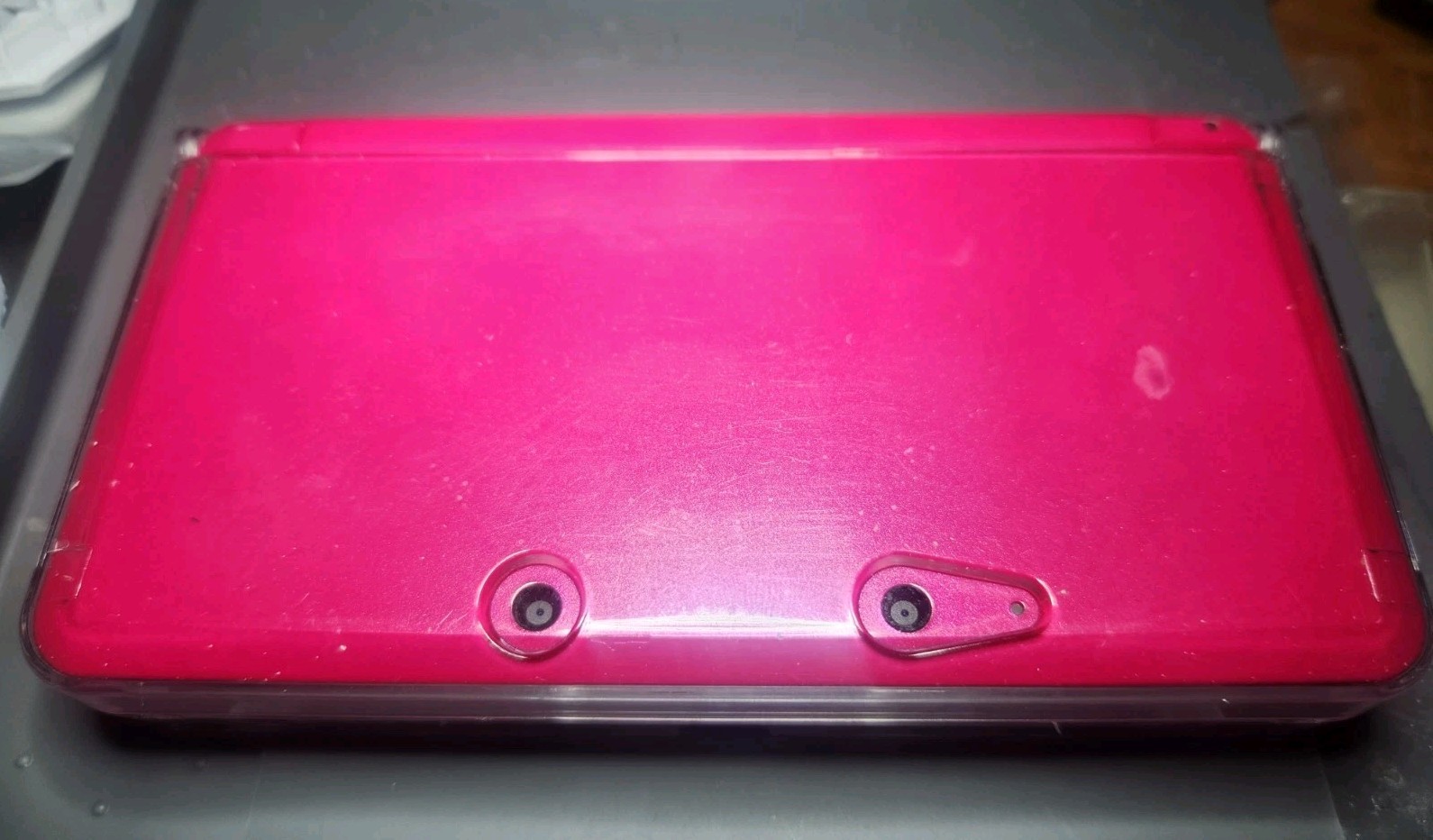 Nintendo 3DS Console – Gloss Pink – Japanese Import – Luma3DS – 32GB SD card