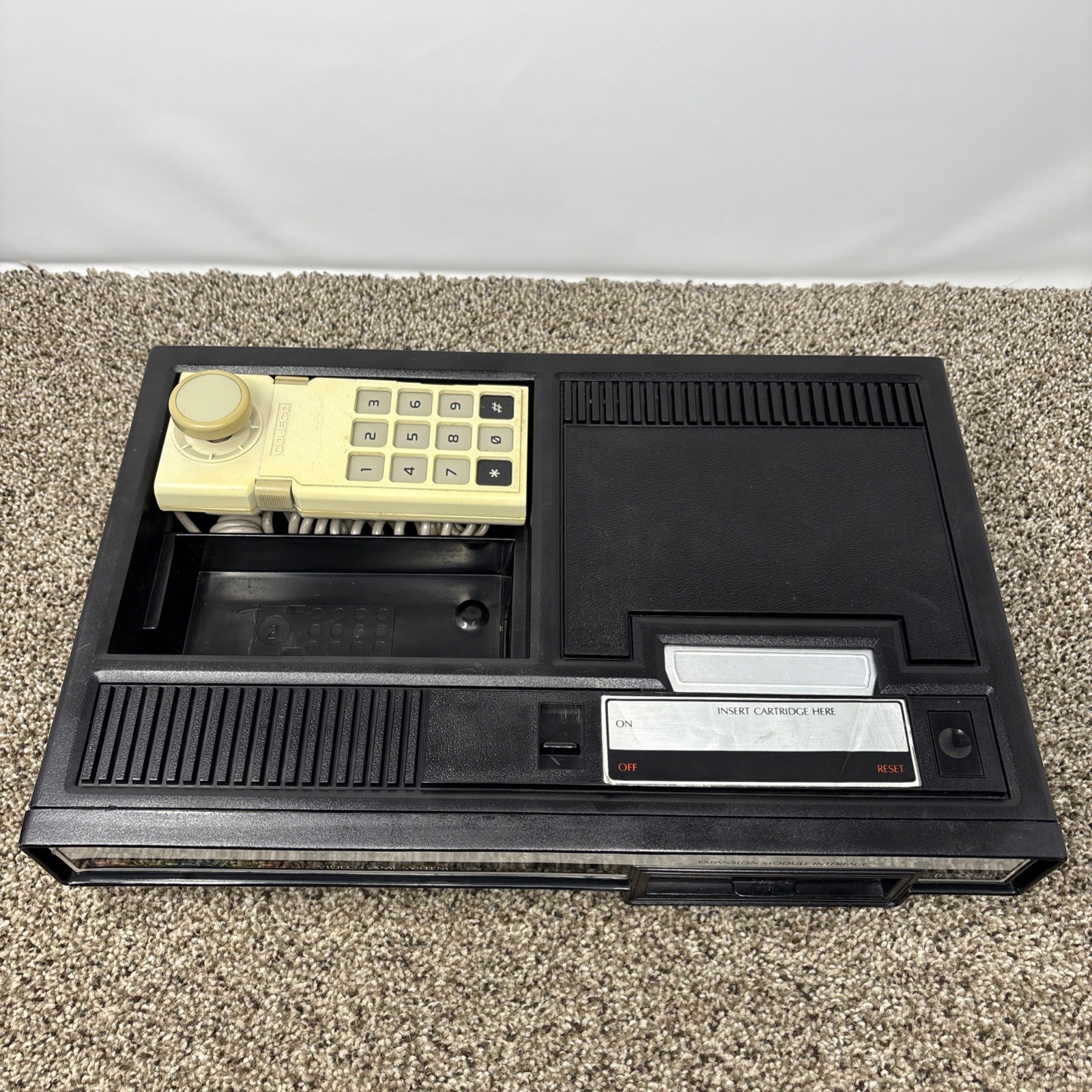 Colecovision Console Bundle Lot With Game 100% TESTED WORKING