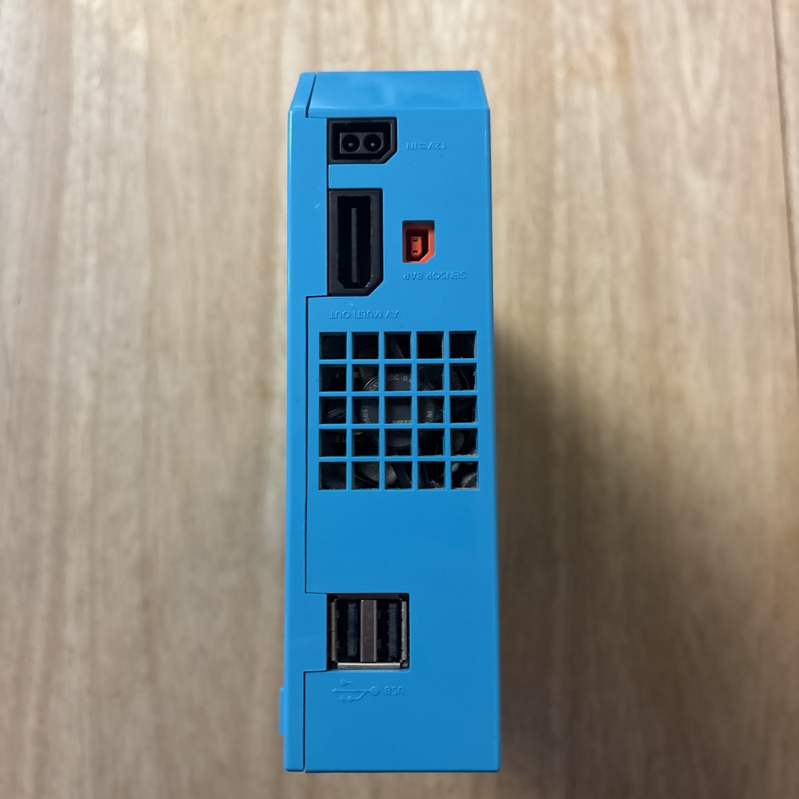 Nintendo Wii Blue RVL-101 Console Game System Working See Description Controller