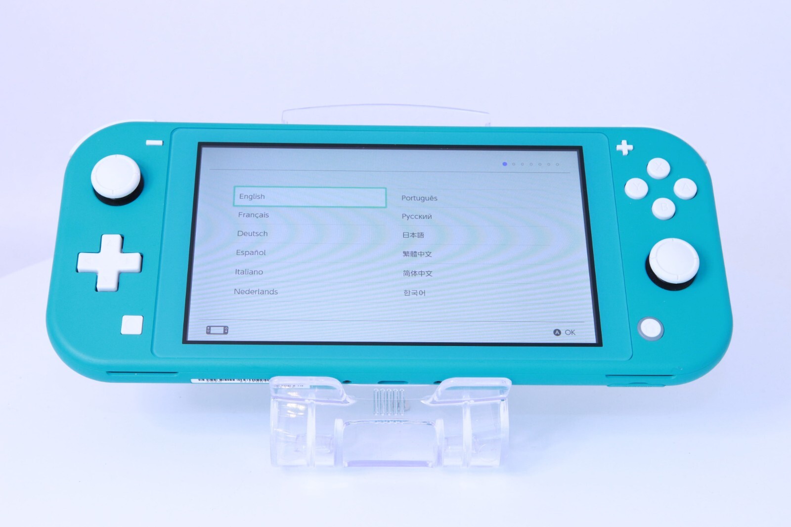 JP Game Nintendo Switch Lite Turquoise [Rank :S] W/BOX【 Region Free 】