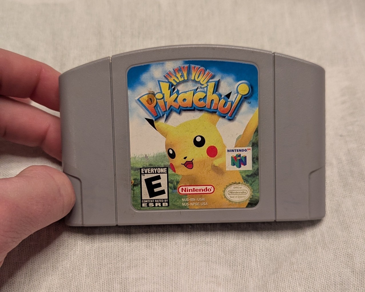 Pikachu Nintendo 64 Console System Complete In Box CIB “Toys R Us”