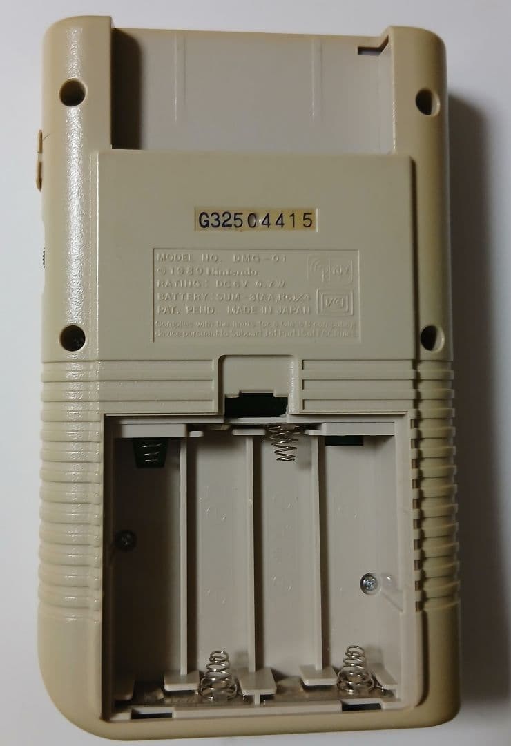 [Good condition] First generation Game Boy DMG-01 with instruction manual and
